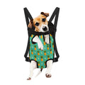 Geometric Pineapple Pattern Print Pet Carrier Backpack