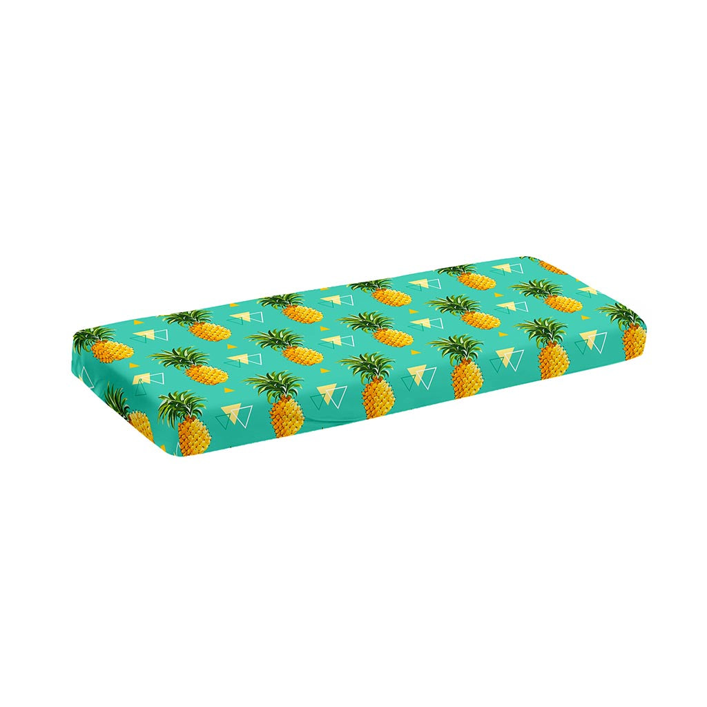Geometric Pineapple Pattern Print Piano Keyboard Cover