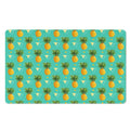 Geometric Pineapple Pattern Print Polyester Doormat