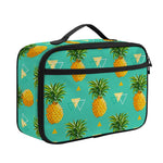 Geometric Pineapple Pattern Print Portable Lunch Bag