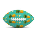 Geometric Pineapple Pattern Print Rugby Ball