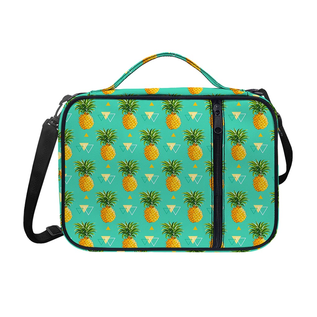 Geometric Pineapple Pattern Print Shoulder Strap Bible Bag