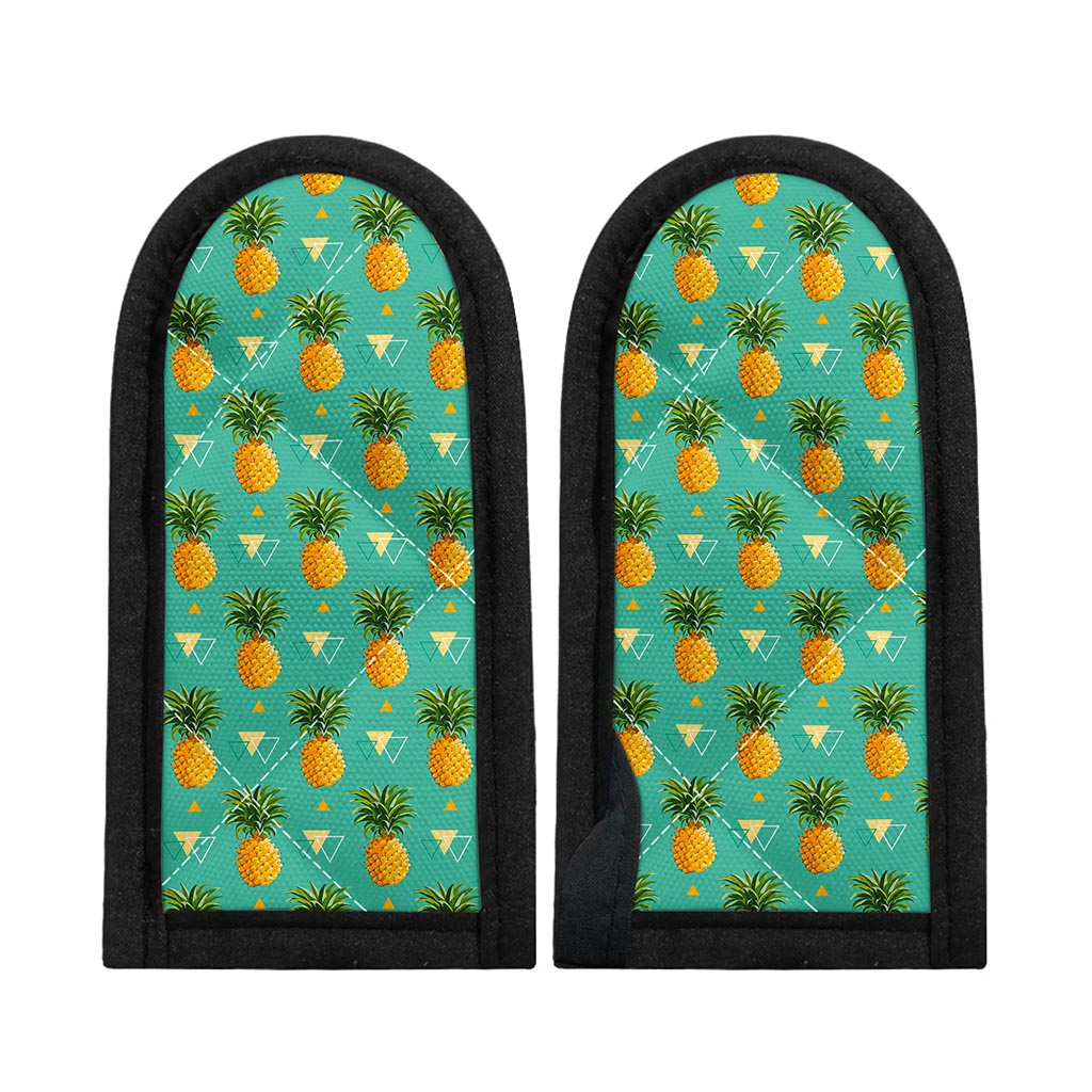 Geometric Pineapple Pattern Print Skillet Handle Cover