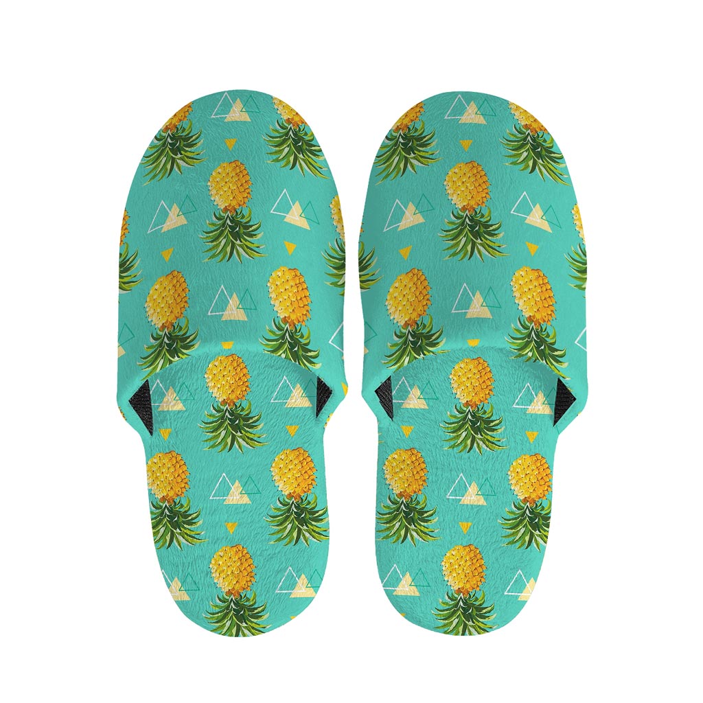 Geometric Pineapple Pattern Print Slippers