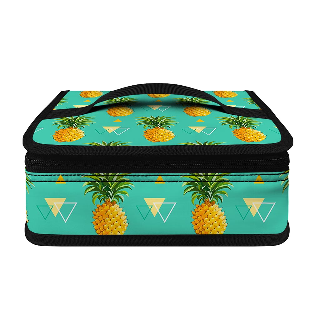 Geometric Pineapple Pattern Print Small Lunch Bag