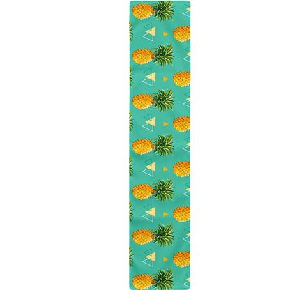 Geometric Pineapple Pattern Print Table Runner