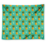 Geometric Pineapple Pattern Print Tapestry