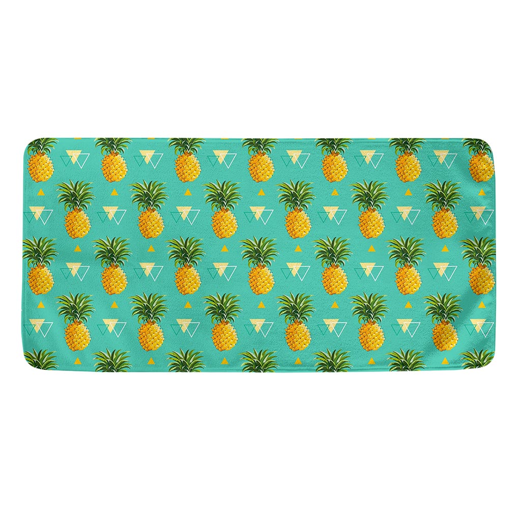 Geometric Pineapple Pattern Print Towel