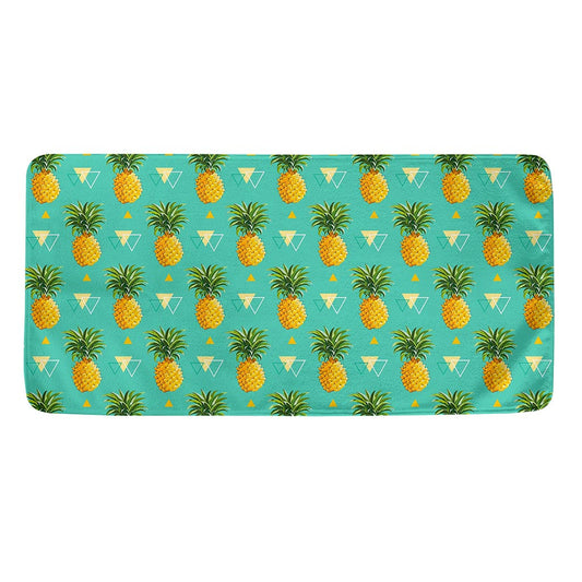 Geometric Pineapple Pattern Print Towel