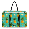 Geometric Pineapple Pattern Print Utility Tote Bag