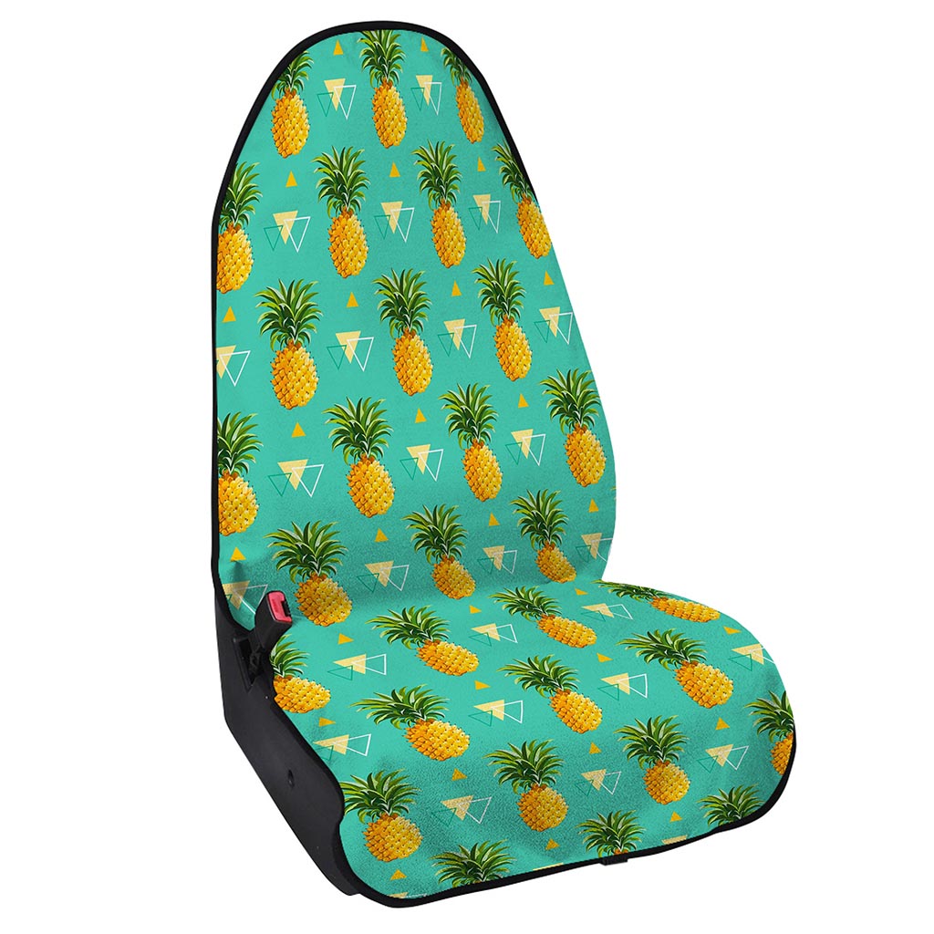 Geometric Pineapple Pattern Print Waterproof Car Seat Cover