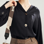 Geometric Pug Pattern Print Bag Strap