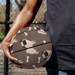 Geometric Pug Pattern Print Basketball