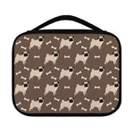 Geometric Pug Pattern Print Classic Bible Case