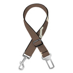 Geometric Pug Pattern Print Dog Seat Belt