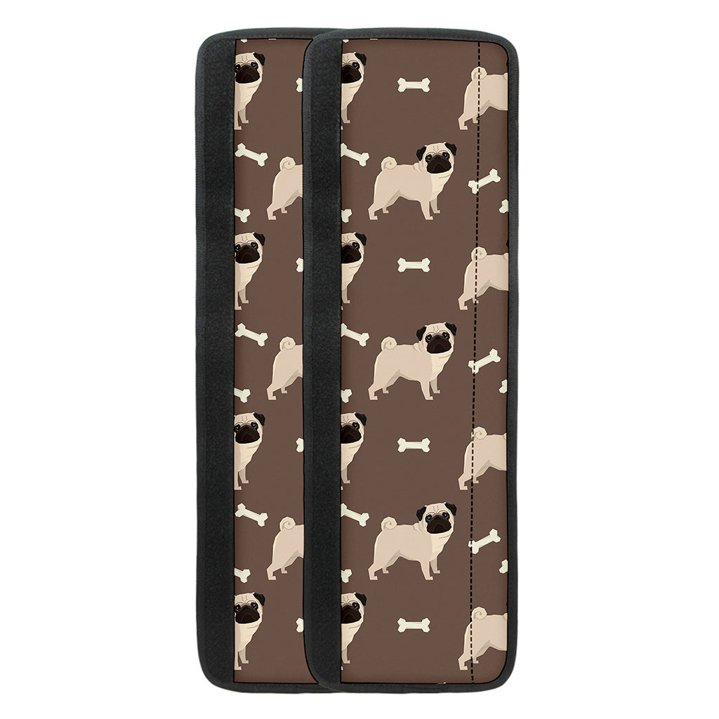 Geometric Pug Pattern Print Refrigerator Handle Covers