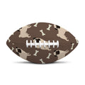 Geometric Pug Pattern Print Rugby Ball