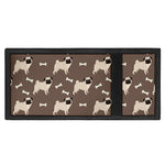 Geometric Pug Pattern Print Trifold Wallet