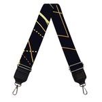 Geometric Pyramid Print Bag Strap