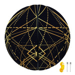 Geometric Pyramid Print Basketball