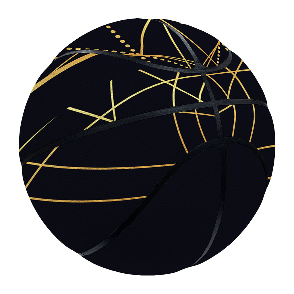 Geometric Pyramid Print Basketball
