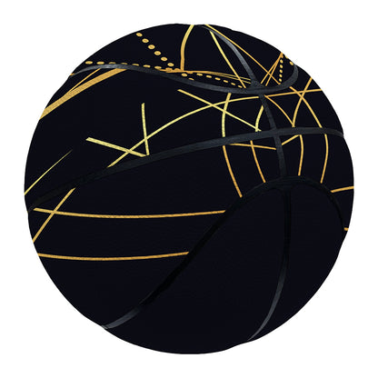 Geometric Pyramid Print Basketball