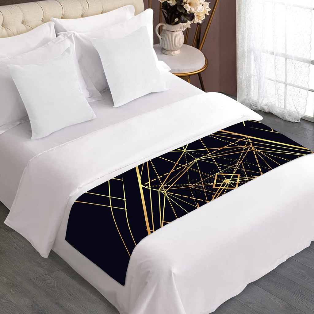 Geometric Pyramid Print Bed Runner
