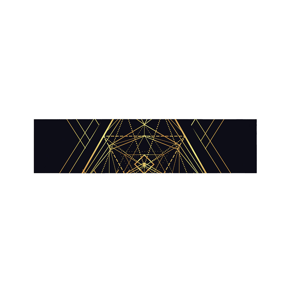 Geometric Pyramid Print Bed Runner