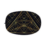 Geometric Pyramid Print Car Side Mirror Covers