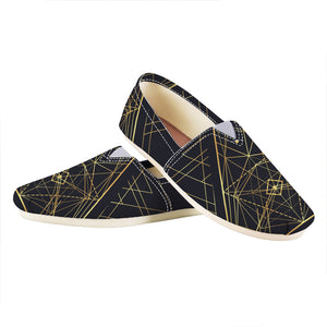 Geometric Pyramid Print Casual Shoes