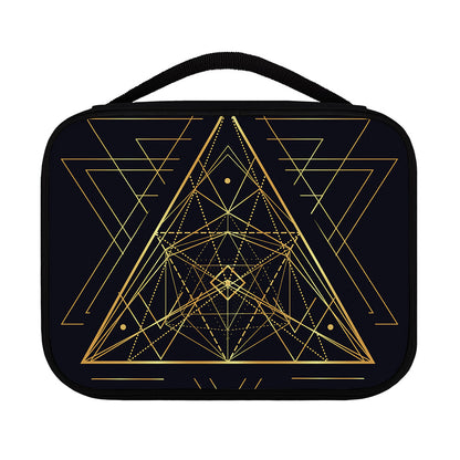 Geometric Pyramid Print Classic Bible Case