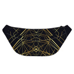 Geometric Pyramid Print Fanny Pack
