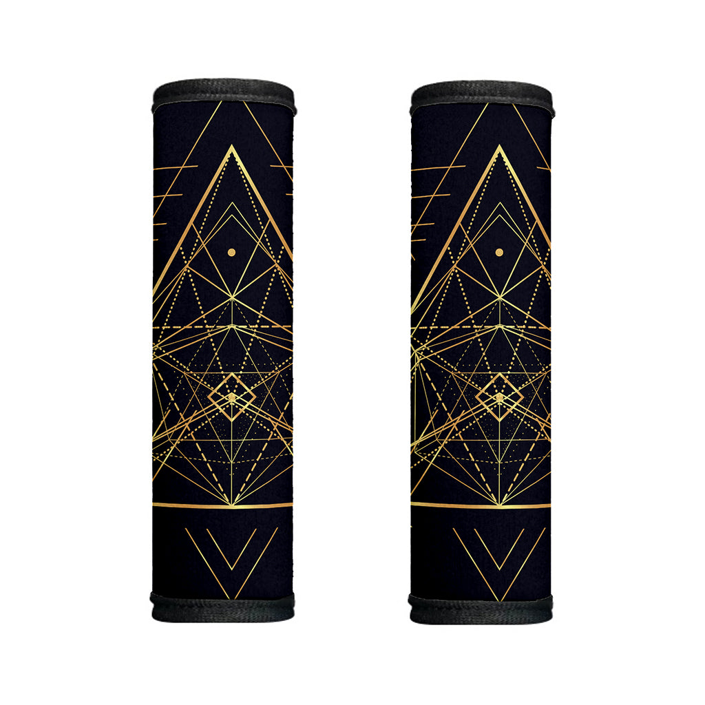 Geometric Pyramid Print Handle Covers