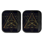 Geometric Pyramid Print Handle Covers