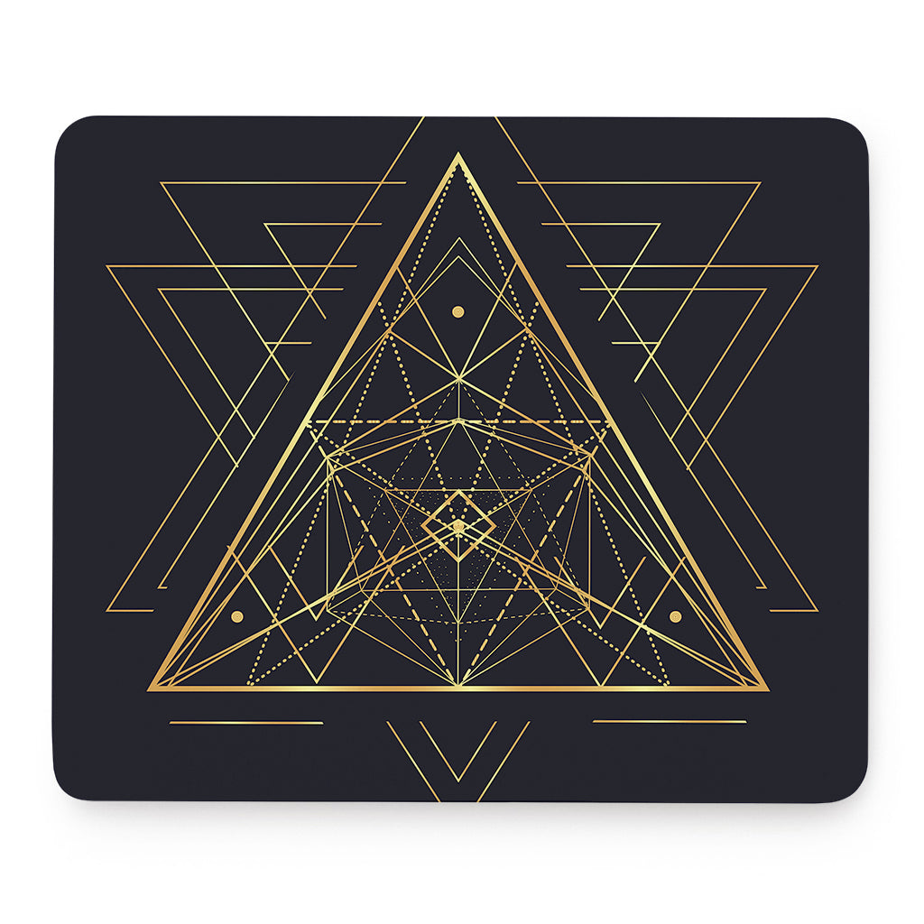 Geometric Pyramid Print Mouse Pad – GearFrost