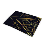 Geometric Pyramid Print Pet Cooling Mat Cover