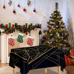 Geometric Pyramid Print Tablecloth