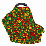 Geometric Reggae Pattern Print Baby Seat Cover