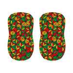 Geometric Reggae Pattern Print Bar Stool Covers