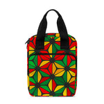 Geometric Reggae Pattern Print Bible Tote Bag