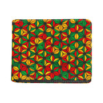 Geometric Reggae Pattern Print Bifold Wallet