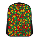 Geometric Reggae Pattern Print Casual Backpack