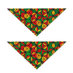 Geometric Reggae Pattern Print Dog Bandana