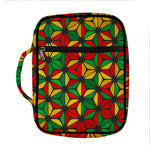 Geometric Reggae Pattern Print Front Pocket Bible Bag