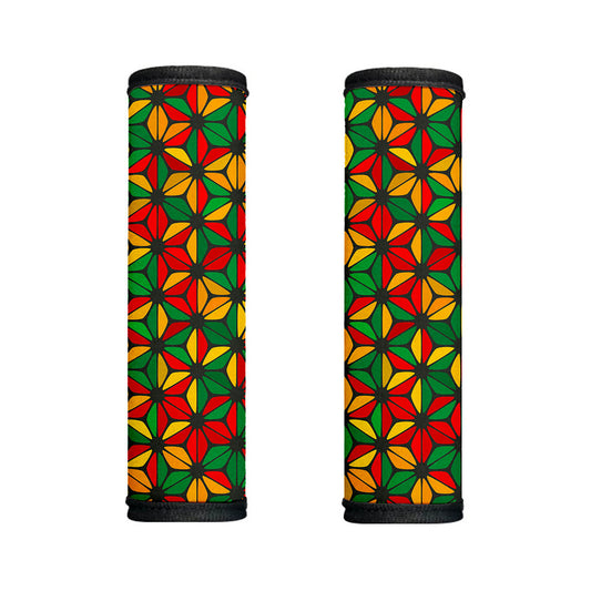Geometric Reggae Pattern Print Handle Covers