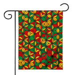 Geometric Reggae Pattern Print House Flag