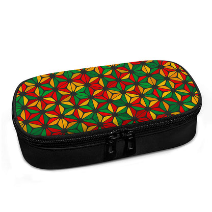 Geometric Reggae Pattern Print Insulin Cooler Travel Case