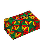 Geometric Reggae Pattern Print Rectangle Tissue Box Cover