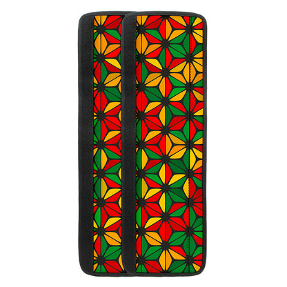 Geometric Reggae Pattern Print Refrigerator Handle Covers
