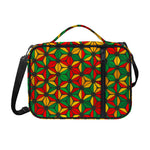 Geometric Reggae Pattern Print Shoulder Strap Bible Bag